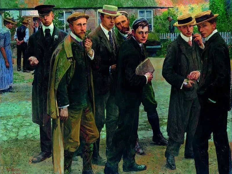 1870-Arthur Siebelist - Io e i miei studenti